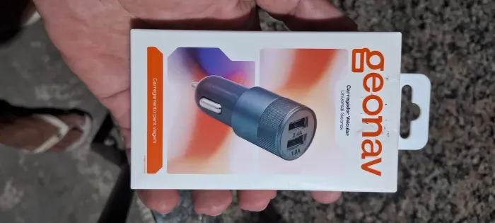 CARREGADOR VEICULAR USB GEONAV