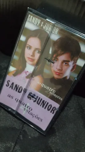 Antiga fita K7 Sandy e junior 