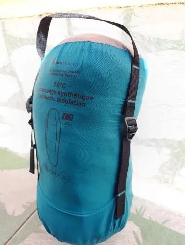 Saco De Dormir Decathlon Forclaz Trek<br>500 10°c- Usado Só 1 Vez / Estado De<br>Novo