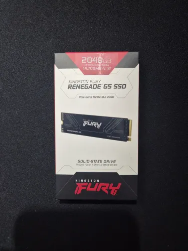 SSD Kingston Fury Renegade G5 2TB NVMe PCIe 5.0 M.2 - LACRADO