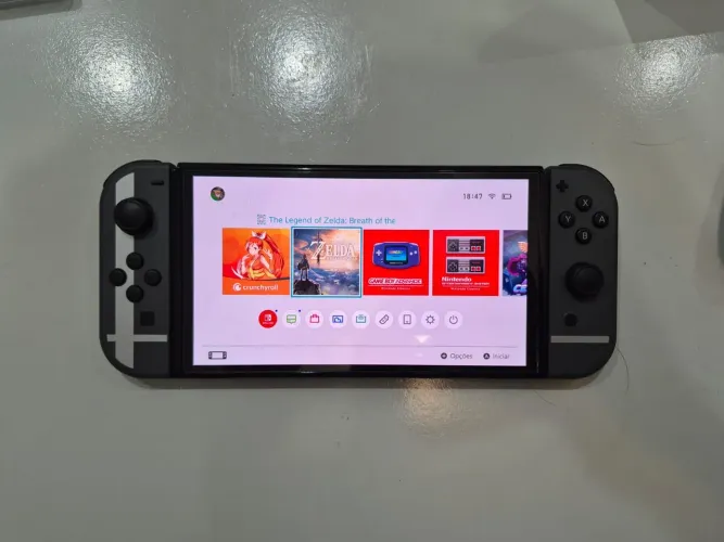 NINTENDO SWITCH OLED EDIÇÃO LIMITADA