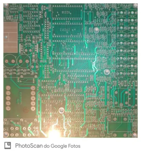 Placa de Circuito Impresso (PCI ou PCB) telecomunicações