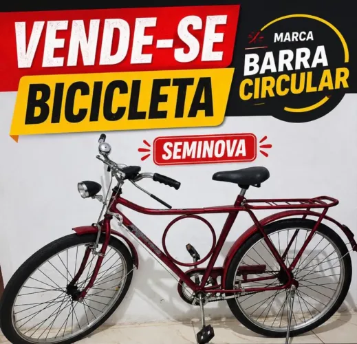 Bicicleta barra circular