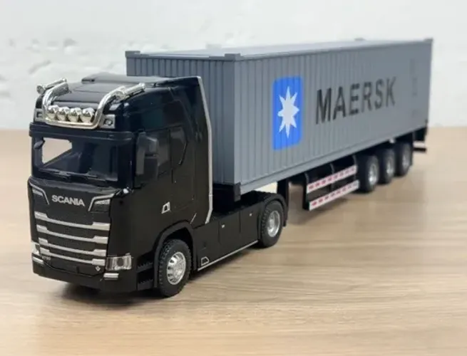 Vendo caminhão Scania Container maersk  1:50 