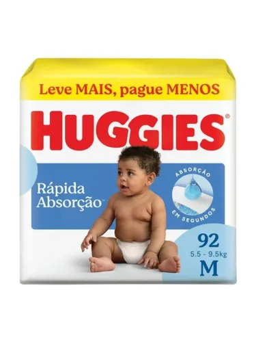 Fralda Huggies 92M