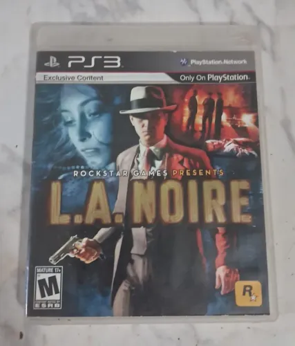 Jogo L.A. Noire para PS3 Mídia Física 