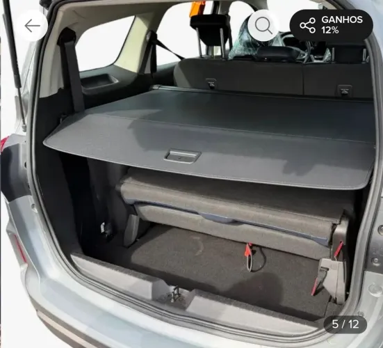 Cortina Retrátil (bagagito) Porta-malas Spin 2016 Em Diante
