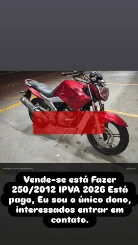 Fazer 250/2012