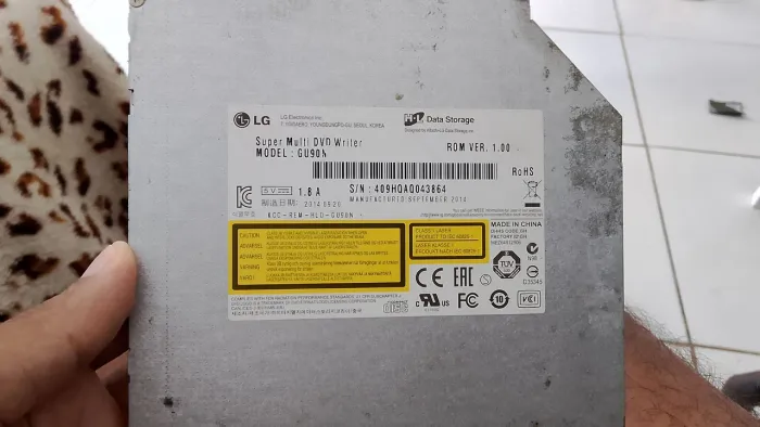 DVD Notebook LG