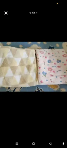 Mantas/cueiros para bebê 