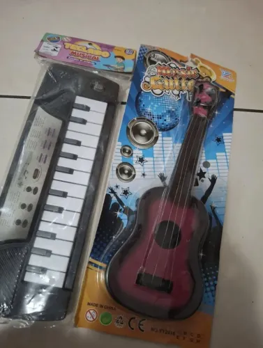 kit musical infantil com tevladinho e violinha
