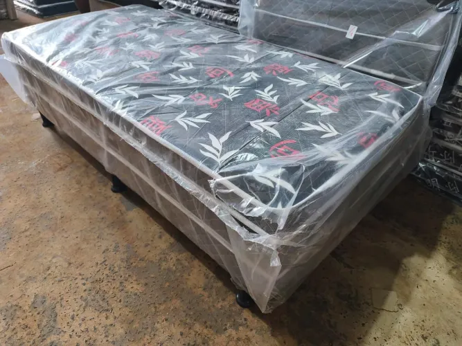 Cama box solteiro conjugada