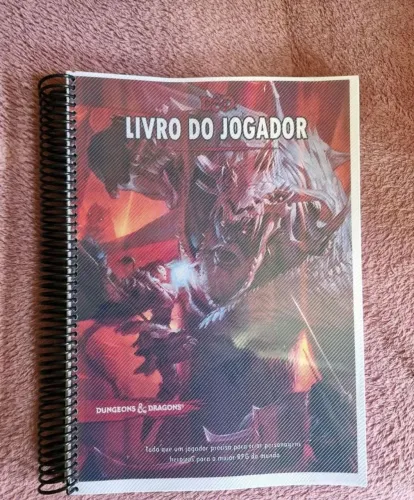 Livro do Jogador D&D Português Impresso RPG