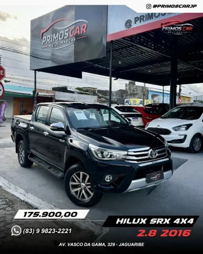 Toyota Hilux CD SRX 4X4 2.8 TDI 16V Diesel Aut. 2016