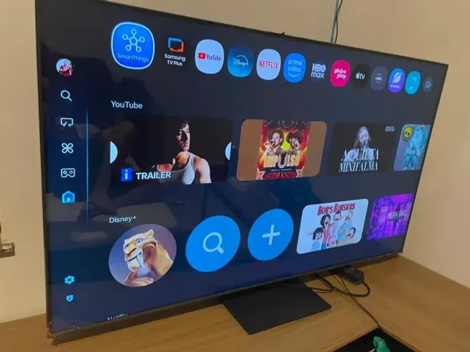 Smart TV Samsung QLED 55" 4K Q65D - Seminova Impecável