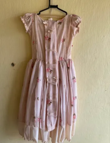 Vestido infantil de 7 a 10 anos