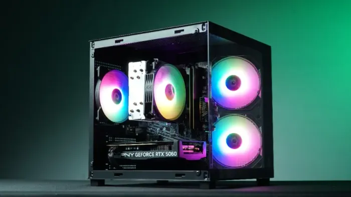 PC Gamer AMD Ryzen 7 5700X + RTX 5060 8GB + 16GB RAM DDR4 por R$ 6.799,00