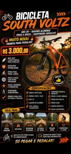 Bicicleta , aro 29 , quadro 19