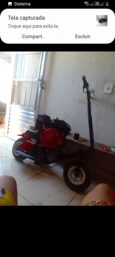 Walk machine com motor estacionario