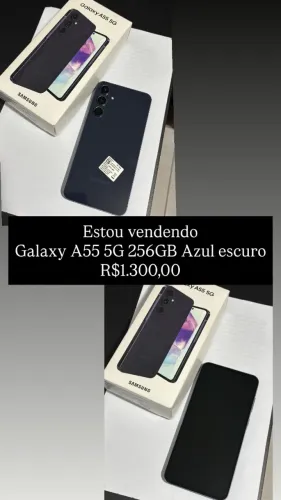 Samsung Galaxy A55 5G 256GB Azul Escuro