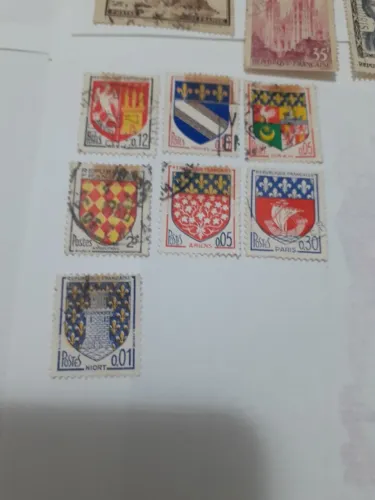 LOTE DE SELOS ANTIGOS. REPUBLIQUE FRANÇAISE
