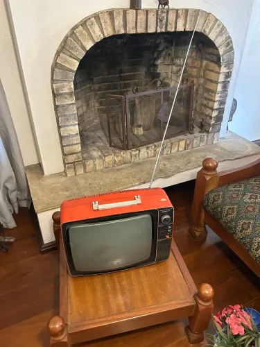 Televisão antiga retro