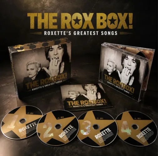 CD Box Roxette - The RoxBox! Roxette?s Greatest Songs (4 CDs) - Importado | Lacrado