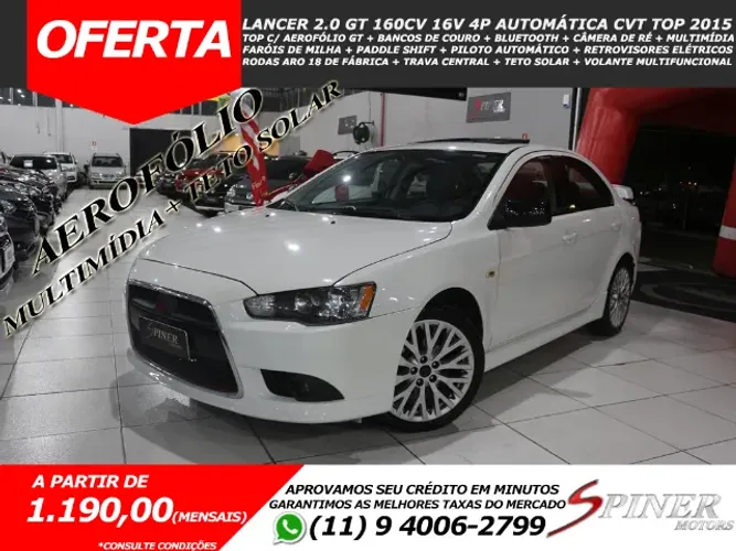 Mitsubishi Lancer GT 2.0 16V 160cv Aut. 2015