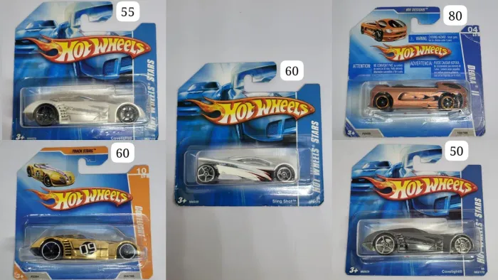 Miniaturas Modelos Acceleracers e Via 35 Hot Wheels