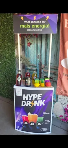 Stand para venda Hype Drink