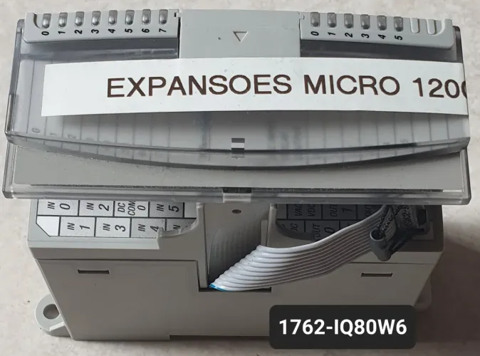 Módulo de expansão de entrada e saída digitais 1762-IQ80W6