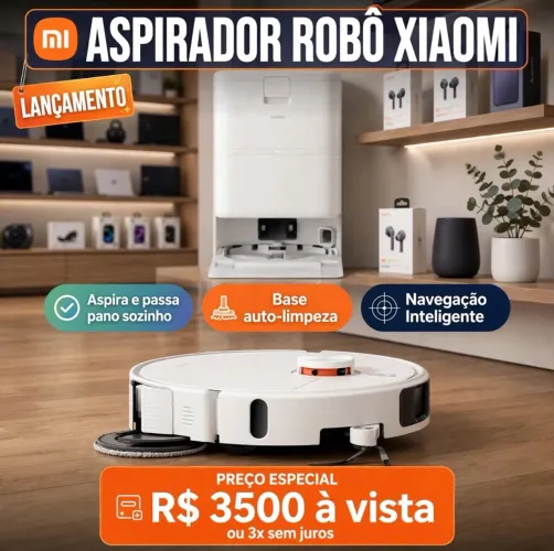 Robô Aspirador Xiaomi H50PRO