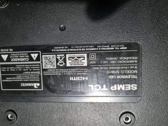 Tv Smart TCL 32 polegadas conserto ou peças 