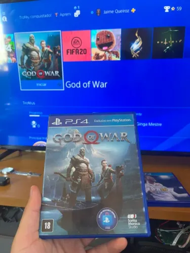 Jogo do Ps4 - Deus da Guerra/God of War