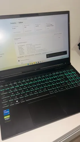 Notebook Gamer Avell A70 i7-12700H RTX 3050 32GB RAM SSD 512GB