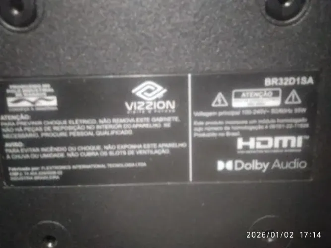 tvs com defeito no display (troco em som)