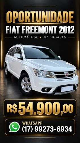 Fiat Freemont 2.4 16V 5P Aut. 2012