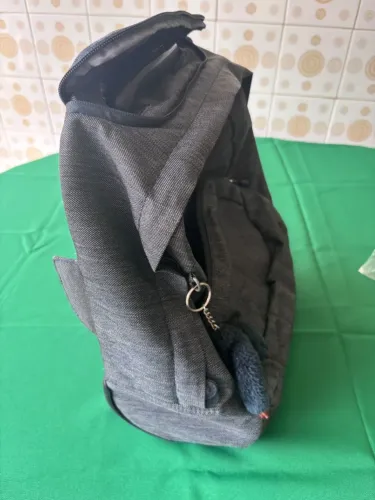 Bolsa infantil Kipling cinza