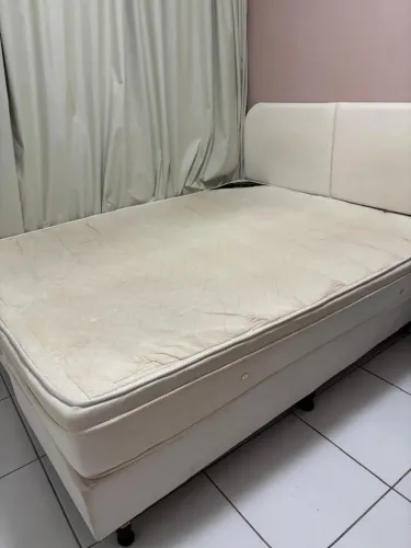 Cama box com colchão Queen Ortobom Pocket Pró saúde Springer