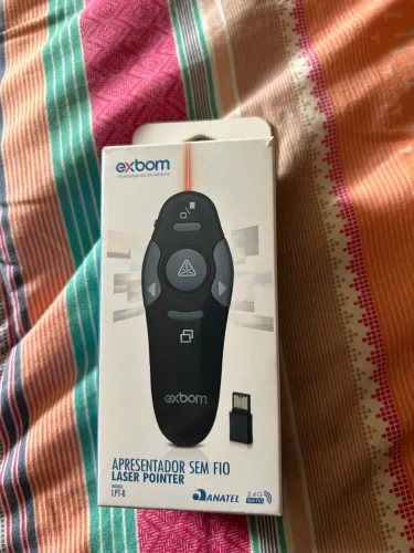 Apresentador de slide sem fio Laser Pointer modelo LPT-8