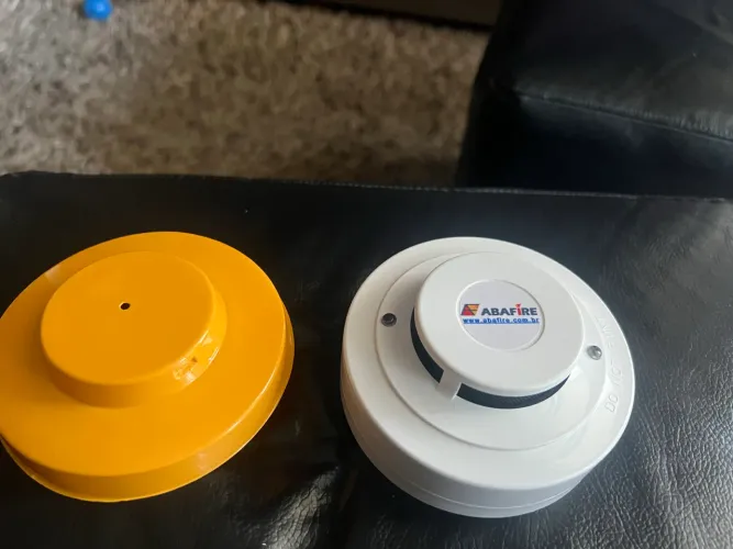 Alarme de fumaça novo 