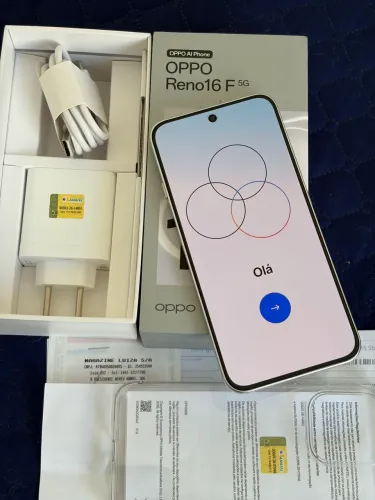 OPPO RENO 16F 8GB RAM 256GB, NOVÍSSIMO COM NFE COM IMEI E GARANTIA DE 24 MESES OPPO.