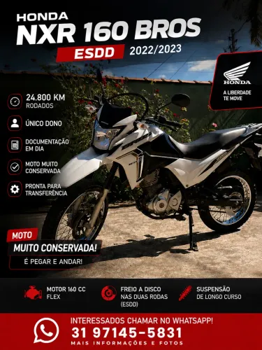 VENDO - HONDA NXR 160 BROS