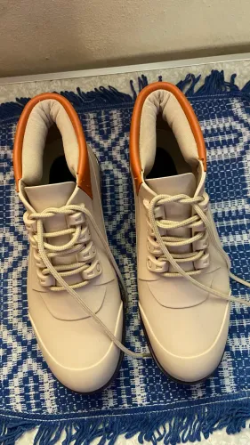 bota coturno melissa bege tam 36