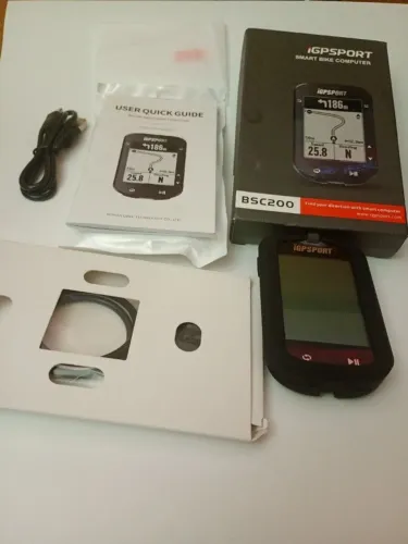 GPS PARA BIKE IGPSPORT BSC200 COM MAPA DE BORDO NOVO