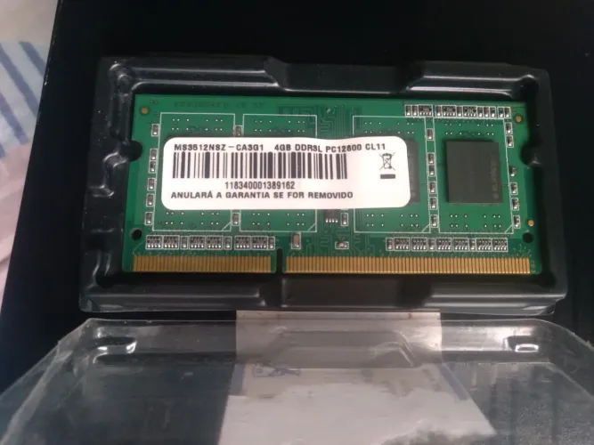 Memória ddr3L 4GB