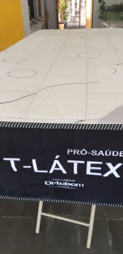 Colchão pro-saúde solteiro T-LÁTEX Ortobom