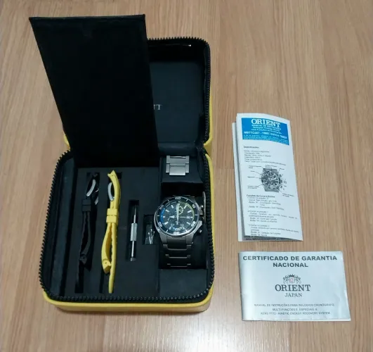 Orient Seatech Yacht Timer Titanium