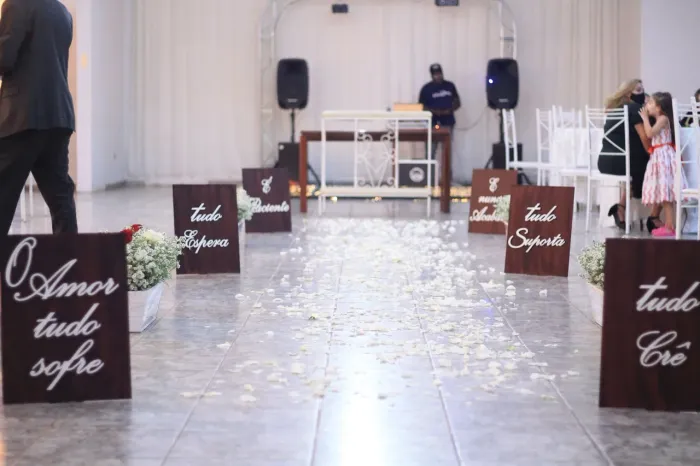 Decoração de casamento- placas 
