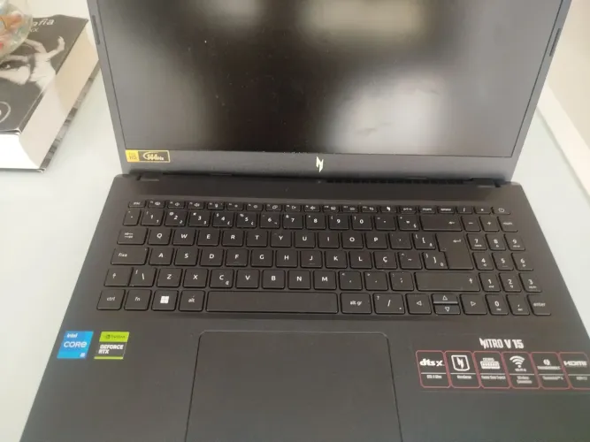 Notebook Acer V15 Nitro Intel I5 13420H RTX3050 8 giga ddr5 tela FULLHD 144HZ